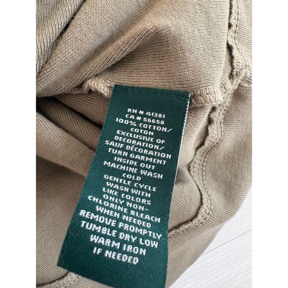 LAUREN Ralph Lauren Y2K Style 3/4 Sleeve Cargo Top Shirt Boatneck - Picture 6 of 8